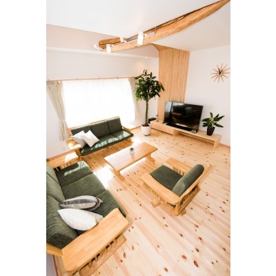 明るくて　気持ちいい！同じ家とは。