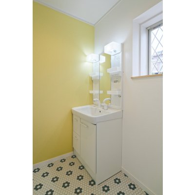 洗面所は、こんな感じで♪