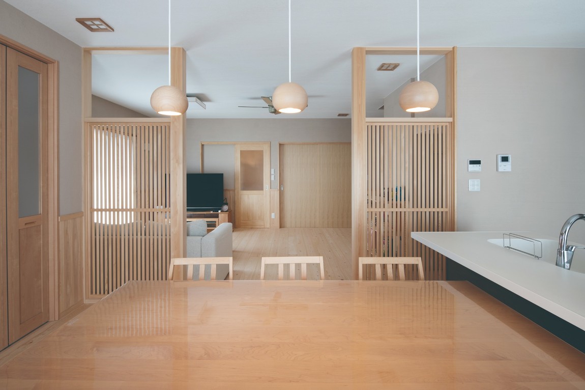 開放感のあるダイニング