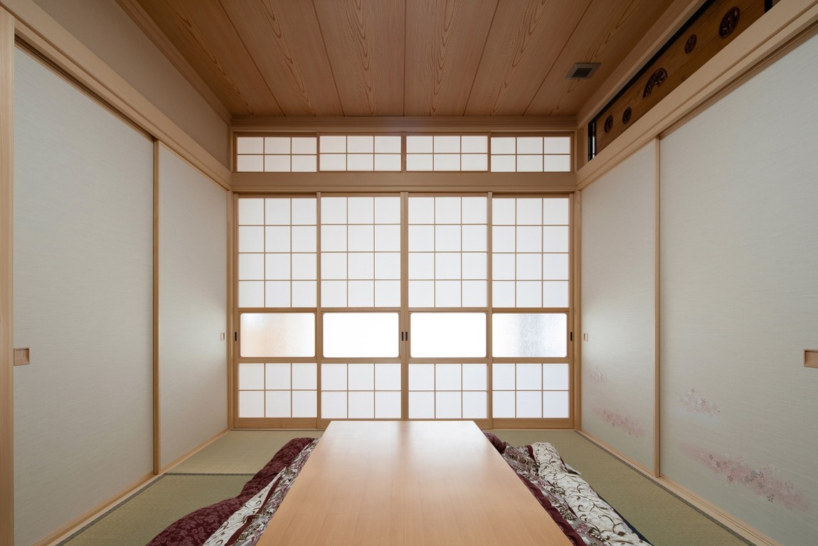 和室の空気がきもちいい