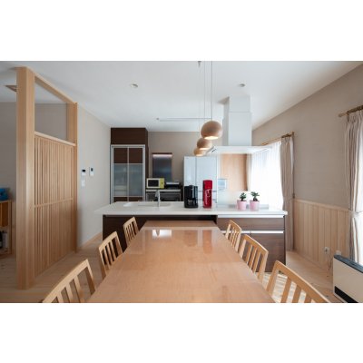 キッチンも開放的♪