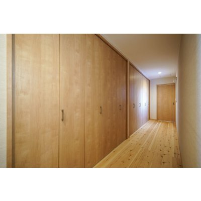 THE・収納。おおきな収納スペースができました。