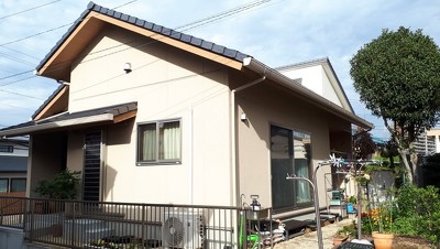 できあがった家の庭はこちら！