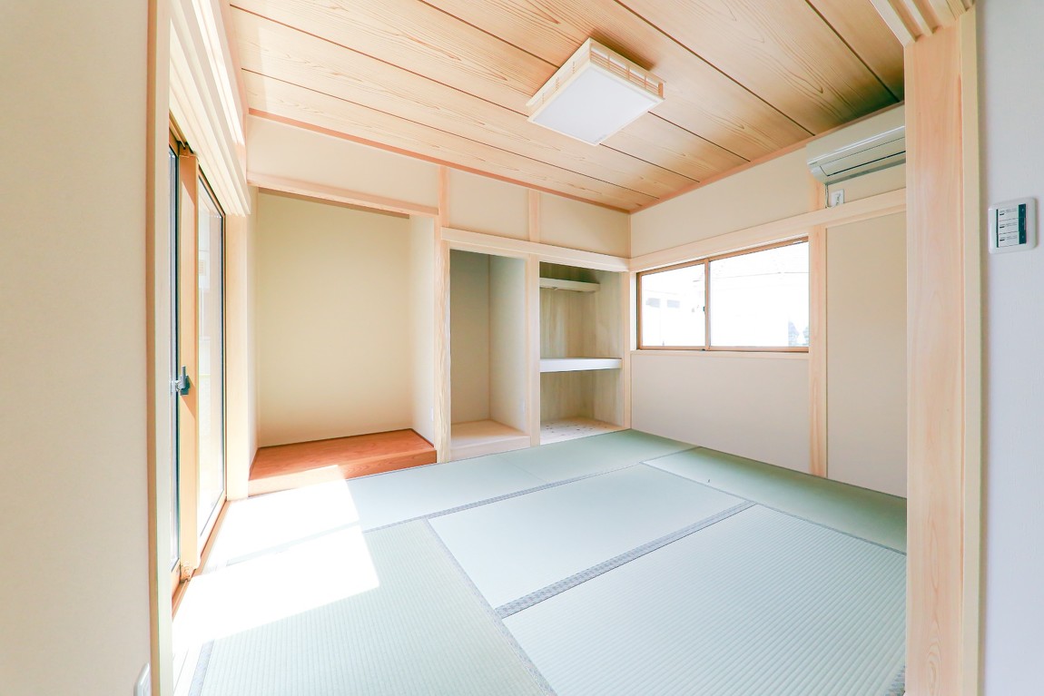 和室は神社のように。